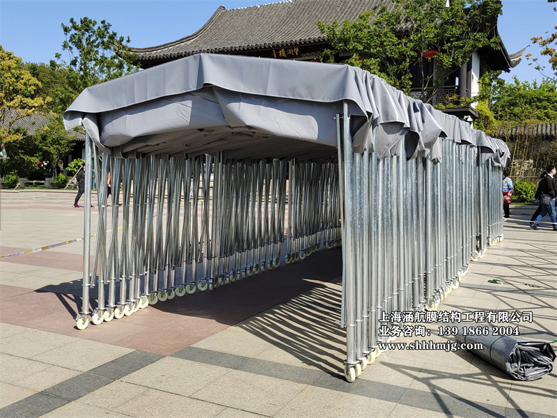 推拉篷活动雨棚 (16)
