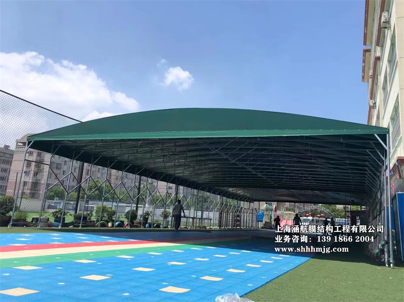 推拉篷活动雨棚 (19)