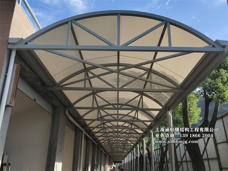 墙面固定膜结构棚 (12)