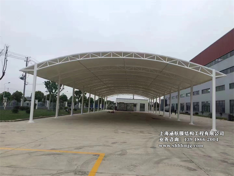 墙面固定膜结构棚 (13)